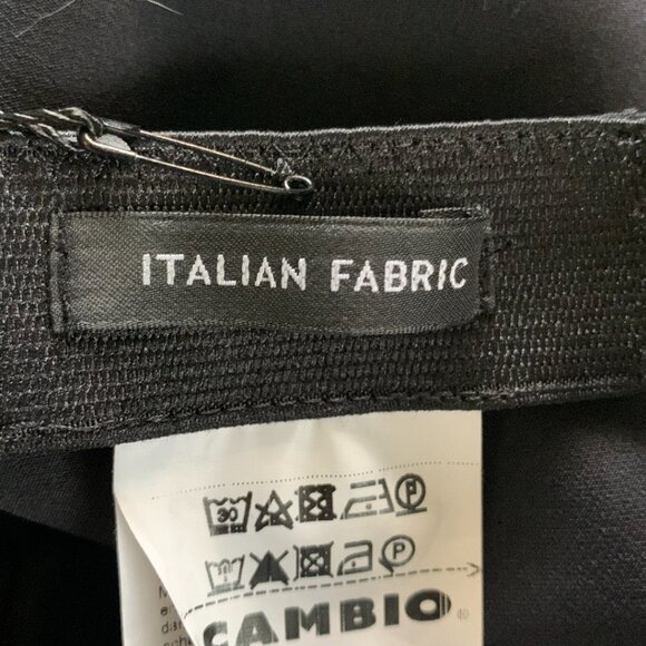 Cambio Collection Womens Dress Pants Sz10 Black Straight Leg Elastic Stretch NWT - Picture 9 of 10